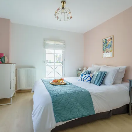 Apartment Le Pavillon Emeraude - Jardin - Parking Prive Prive - Proche Chantilly & Parc Asterix - Kids Friendly Jeux Babyfoot Tram-poline - Rer D Direct Paris