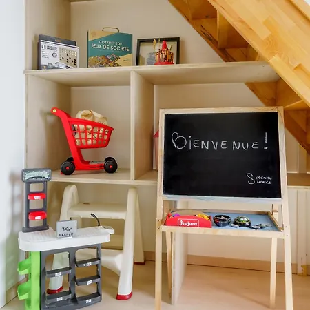 Le Pavillon Emeraude - Jardin - Parking Prive Prive - Proche Chantilly & Parc Asterix - Kids Friendly Jeux Babyfoot Tram-poline - Rer D Direct Paris