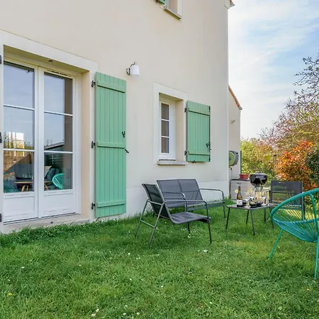 Le Pavillon Emeraude - Jardin - Parking Prive Prive - Proche Chantilly & Parc Asterix - Kids Friendly Jeux Babyfoot Tram-poline - Rer D Direct Paris